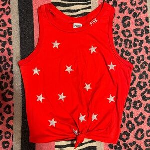 PINK Victoria's Secret glitter star shirt